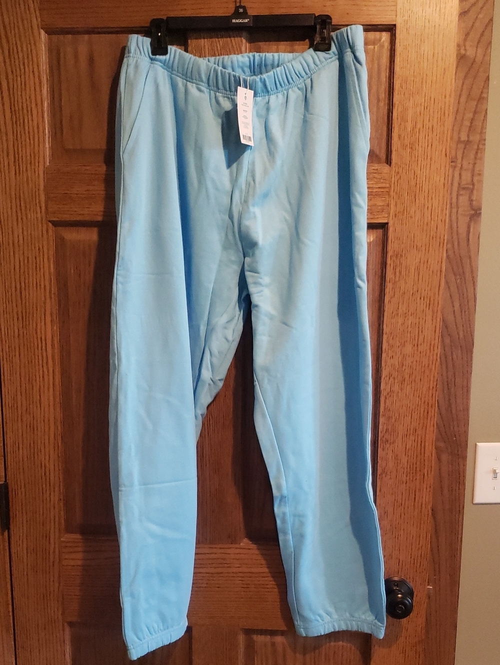 Year of Ours Light Blue Elastic Waist Sweatpants